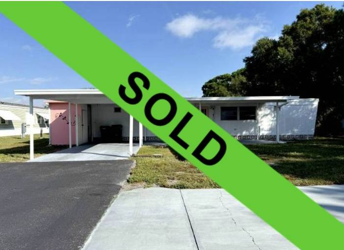 Bradenton, FL Mobile Home for Sale located at 603 63rd Ave B6 Bayshore Windmill Village